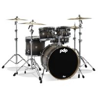 PDP Concept Maple 5 Pce Satin Charcoal Burst Drum Kit