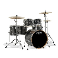 PDP Concept Maple 6 Pce Black Sparkle Drum Kit