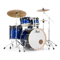 PEARL DECADE Maple 5 Pce Kobalt Blue Fade Fusion Plus Drum Kit