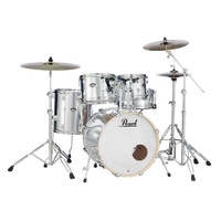 PEARL EXPORT 5pce Fusion Plus Mirror Chrome Drum Kit