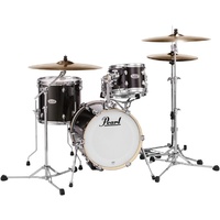 PEARL Midtown 4pce Black Gold Sparkle Drum Kit w/ Flatbase Hardware