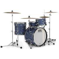 PEARL President Series 75th Anniversary 3Pce Drum Kit Luan Ocean Ripple