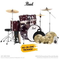 PEARL ROADSHOW-X Fusion Plus Wine Red Drum Kit with Pearl BRD-1