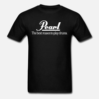 PEARL Black T-Shirt Large