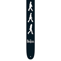 PERRIS PS6085 2.5" Vegan Vinyl Hi-Res "Walking Band Members" Beatles Licensed Guitar Strap