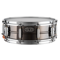 PEARL Sensitone Heritage Alloy Black Brass 14x5 Snare Drum STH1450BR