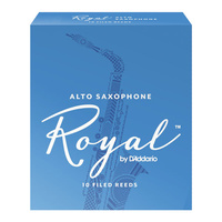 D'ADDARIO Rico Royal Alto Saxophone Reeds - 10 Pack