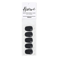 D'ADDARIO Reserve Mouthpiece Patch - Black - 5 pack