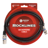 CARSON Rocklines 06ft Microphone XLR-XLR Cable