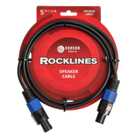 CARSON Rocklines 05Ft Speakon to Speakon Speaker Cable