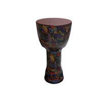 RHYTHM WAVE Djembe Cajon 50cm Drum Sarong Finish