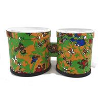 RHYTHM WAVE Kids Bongos Animal Print