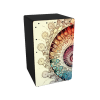 RHYTHM WAVE Cajon Regular Series Mandala 3