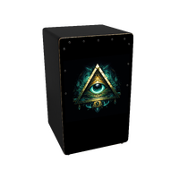 RHYTHM WAVE Cajon Regular Series Treeangle Eye
