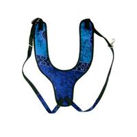 RHYTHM WAVE Djembe Harness Strap Blue