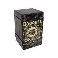RHYTHM WAVE Cajon Vintage Barrel Series Roasted Coffee Faceplate