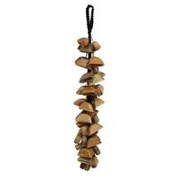 RHYTHM WAVE Waterfall Wood Shaker on Rope