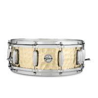 GRETSCH Full Range 14x5 Inch Hammered Brass Snare Drum