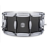 GRETSCH Full Range 14x6.5 Black Nickel Over Steel Snare Drum