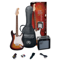 SX Electric Guitar Pack Sunburst