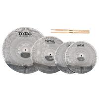 TOTAL PERCUSSION SRC50 Sound Reduction Cymbal Box Set