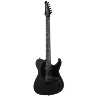 SPIRA T-400 MBK-BAR Baritone Metallic Satin Black Electric Guitar