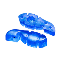 Tuner Fish Lug Locks Blue 4 Pack