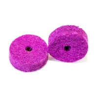 Tuner Fish Lug Locks - Cymbal Felts Purple