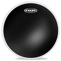 EVANS Black Chrome 8 Inch Drumhead