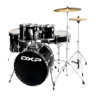 DXP Student 5 Pce Fusion Drum Kit Black