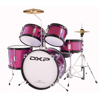 DXP Junior 5pce Drum Kit Metallic Pink TXJ5