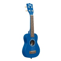 KALA Ukadelic Soprano Ukulele Blue Ink