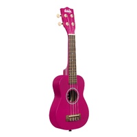 KALA Ukadelic Soprano Ukulele Dragon Fruit