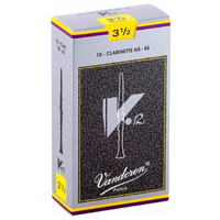 Vandoren V12 Bb Clarinet Reeds - 3.5