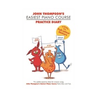 John Thompson's Easiest Piano Course - Practice Diary