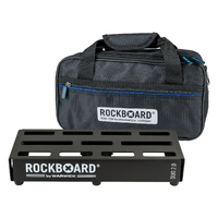 RockBoard DUO 2.0 Pedal Board in Gig Bag
