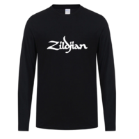 ZILDJIAN Long Sleeve Black T-Shirt L