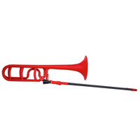Zo Plastic Bb/F Trombone - Racing Red