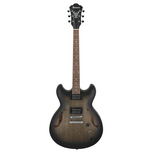 IBANEZ AS53 Artcore Trans Black Semi-Hollowbody Electric Guitar