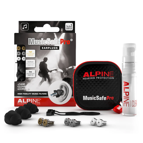 ALPINE MusicSafe Pro Earplugs - Black