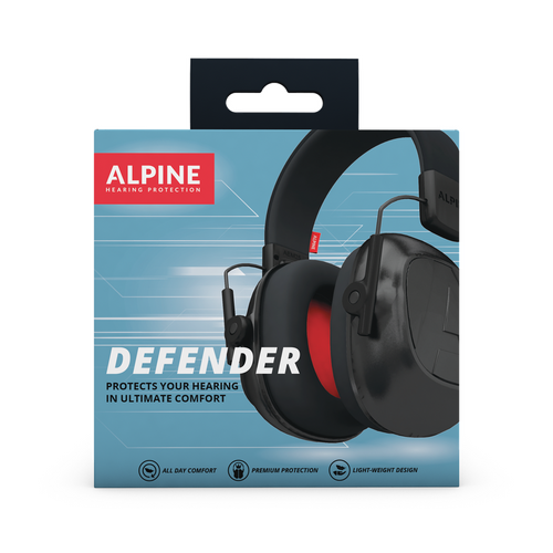 ALPINE Defender Music Earmuff Hearing Protection