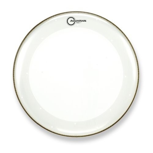 AQUARIAN Full Force 22 Inch Clear Bass Drumhead