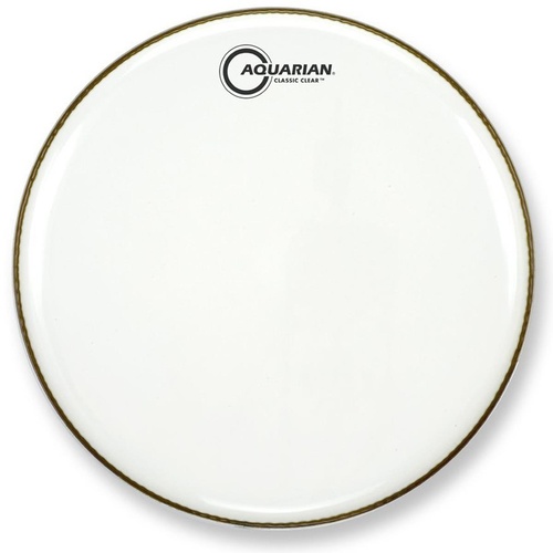 AQUARIAN Classic Clear 13 Inch Snare Drumhead