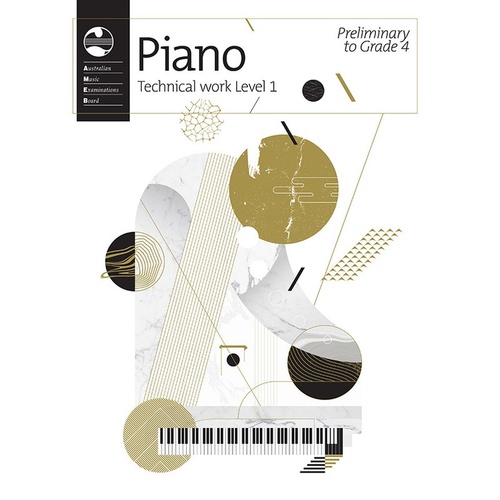 AMEB Piano Technical Work Level 1 2018 Series 18 (Prelim-Grade 4)