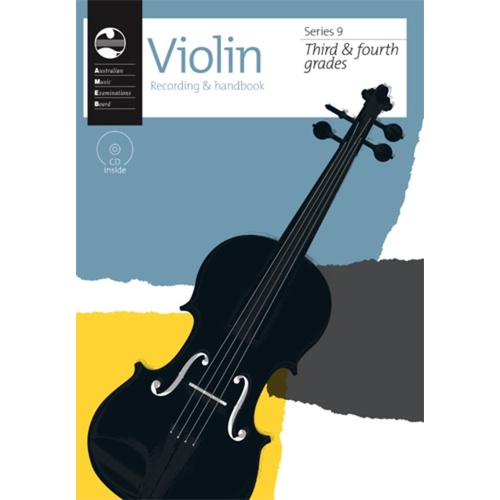 Violin AMEB Recording & handbook - Grades 3 and 4 - Series 9