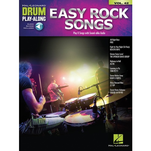 Easy Rock Songs - Drum Playalong