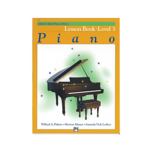 Alfred's Basic Piano Library: Lesson Book 3