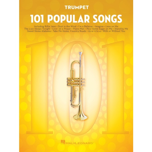 101 Popular Songs for Trumpet