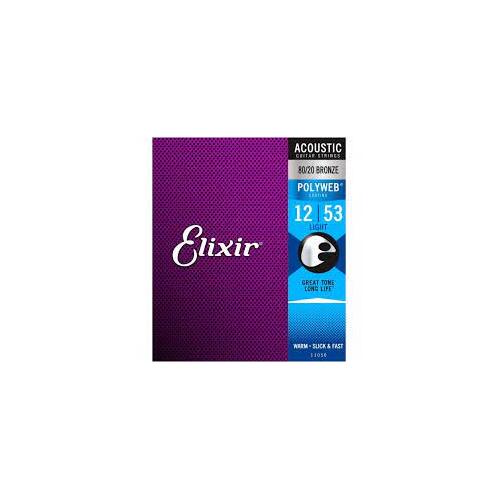 Elixir Polyweb 80/20 Bronze Acoustic String Set