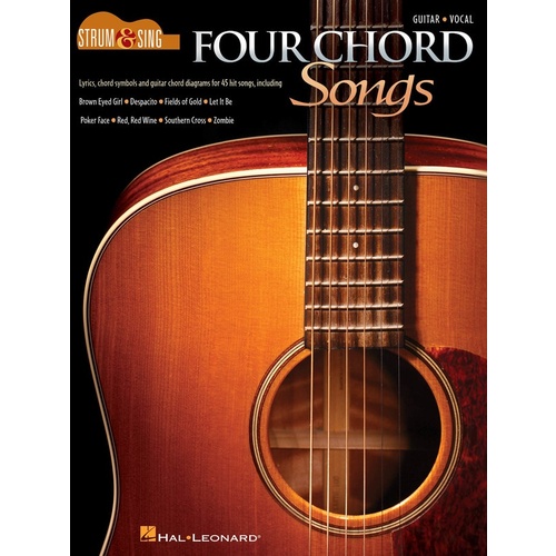Four Chord Songs - Strum & Sing Guitar